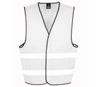 Result R200EV - White - High-Visibility Reflective Safety Vest R200EV