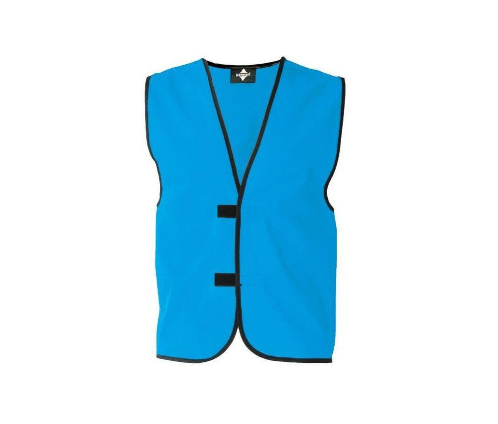 Korntex KX221 - Yellow - High Visibility Safety Vest with Adjustable Closure