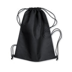 DAFFY Eco-Friendly DAFFI Drawstring Bag 80gsm - Black - GiftRetail MO8031