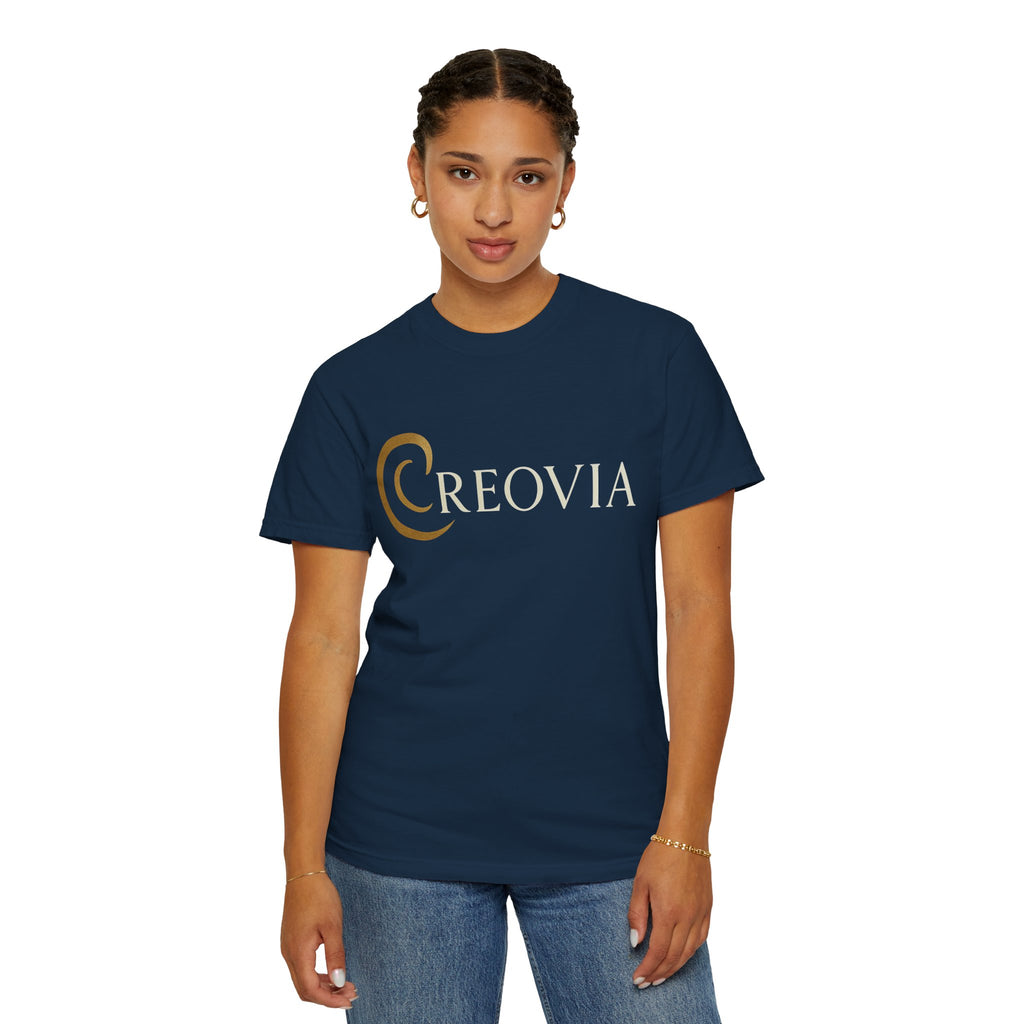 Camiseta unisex teñida en prenda Creovia