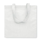 KAIMANI RPET Eco-Friendly RPET Non-Woven Long Handle Tote Bag - White - GiftRetail MO2194