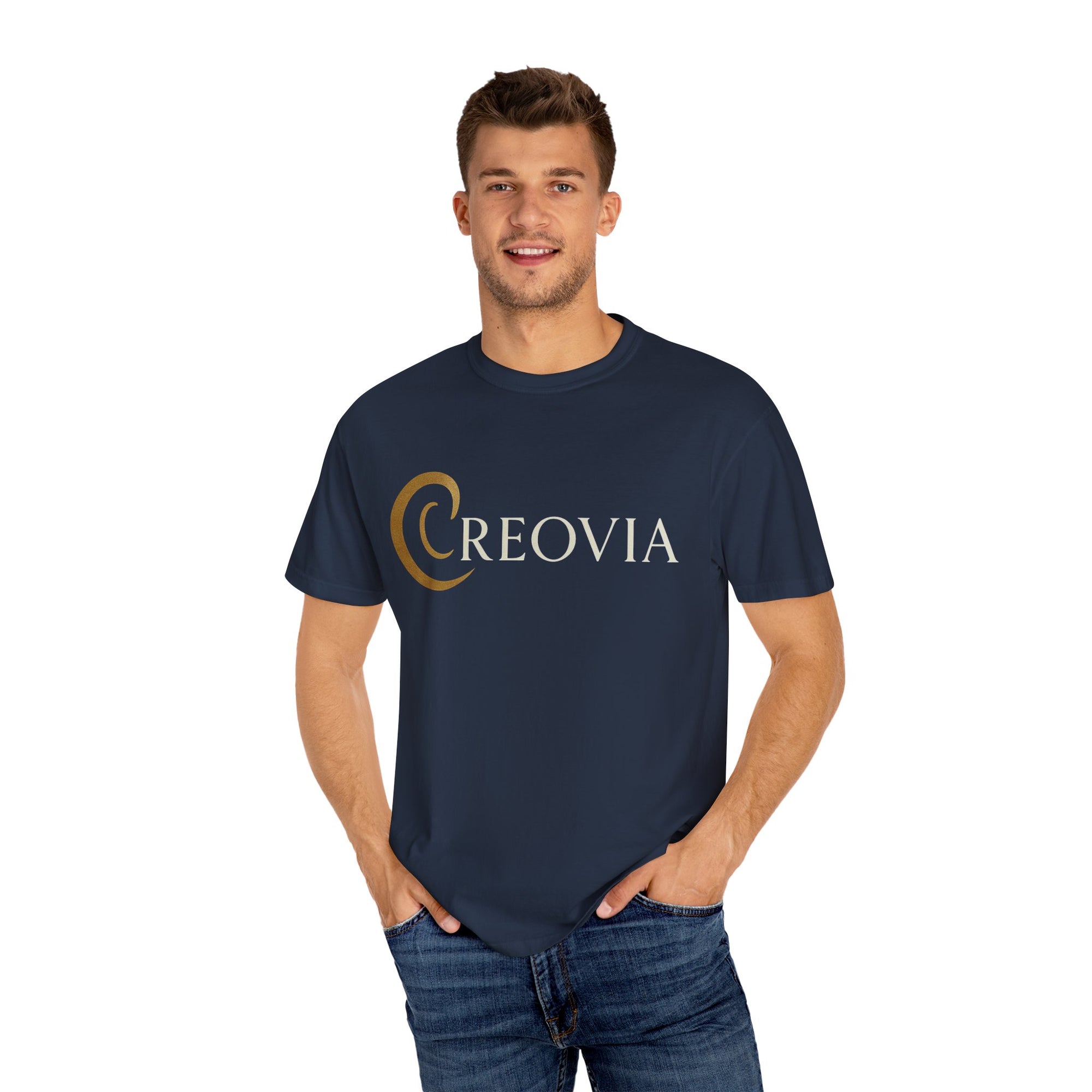 Tricou Creovia Unisex Vopsit în Îmbrăcăminte