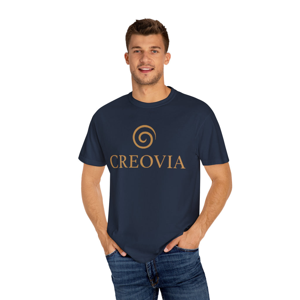 Camiseta unisex teñida en prenda Creovia