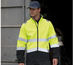 Result RS450 - Fluorescent Orange/ Black - High visibility soft -work jacket