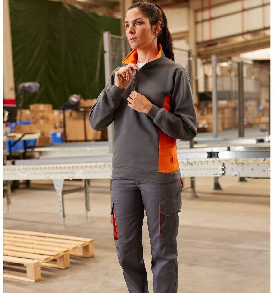 Velilla V3004 - Black / Orange - TWO-TONE MULTI-POCKET PANTS