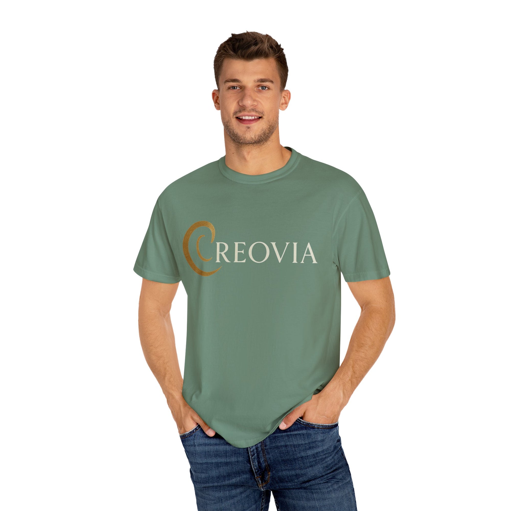 Tricou Creovia Unisex Vopsit în Îmbrăcăminte